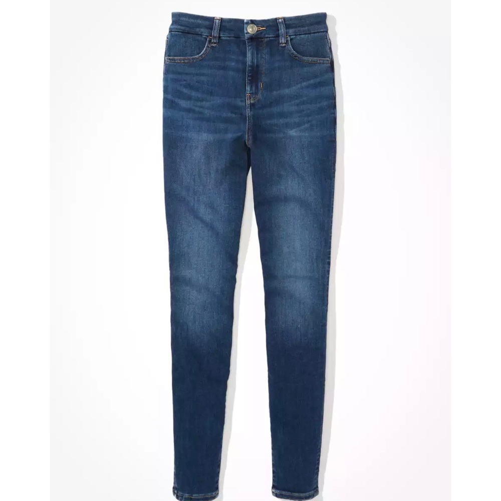 American Eagle Ne(X)T Level High Waisted Jeans - Dark Wash